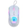 Mouse GameFactor MOG530, Alámbrico, RGB, 12,000 DPI, Pixart 3327, Blanco - MOG530-WH