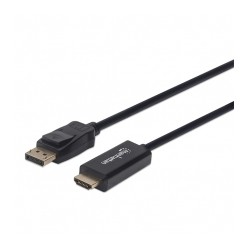 Cable DisplayPort a HDMI Manhattan, 1080p, 60Hz, 3m - 153188