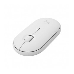 Mouse Logitech Pebble M350 Off-White, Inalámbrico, 3 Botones, 1,000 DPI - 910-005770