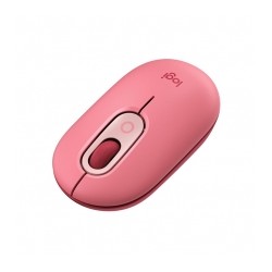 Mouse Logitech POP Coral Rose, Inalámbrico, 3 Botones, 1,000 DPI - 910-006551