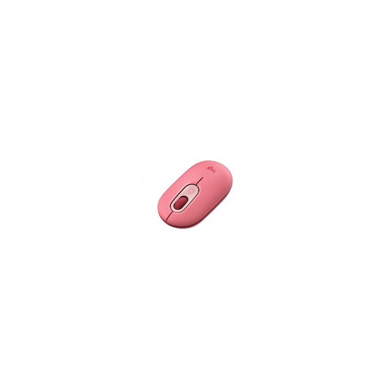 Mouse Logitech POP Coral Rose, Inalámbrico, 3 Botones, 1,000 DPI - 910-006551