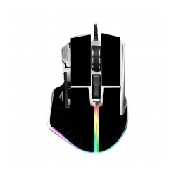 Mouse GameFactor MOG602-BK | Negro | Alámbrico | RGB | 19,000 DPI | PIXART 3370 | 8 Botones - MOG602-BK