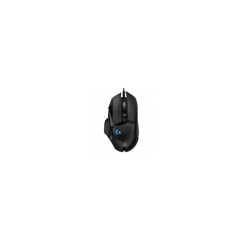 Mouse Logitech G502 Hero, Alámbrico, 16,000 DPI - 910-005550