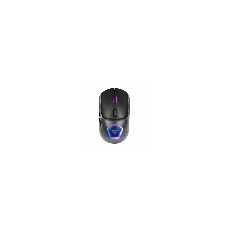 Mouse GameFactor MOW700, Inalámbrico, RGB, 26,000 DPI, Pixart 3395, Negro - MOW700-BK