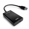 Adaptador Vorago ADP-204, USB 3.0 a HDMI, Incluye un Puerto 3.5mm - ADP-204