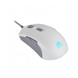 Mouse Corsair M55 RGB PRO Blanco, Ambidiestro, Alámbrico, RGB, ICUE, 12,400 DPI, CH-9308111-NA