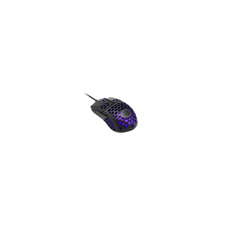 Mouse Gamer Cooler Master MM711 RGB Negro, Alámbrico, 6 Botones, Pixart 3389, 16,000 DPI - 711-KKOL1