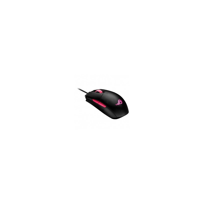 Mouse Asus ROG Strix Impact ll Electro Punk, Alámbrico, 6200 DPI, RGB, Aura Sync