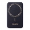 Power Bank Adata PR050 Magnetic, 5000 mAh, Carga inalambrica magnetica, Hasta 2 dispositivos a la vez, USB Tipo-C - PR050-11BK