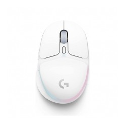 Mouse Logitech G705 Inalámbrico Lightspeed, RGB Ligthsync, 8,200 DPI, Blanco - 910-006366