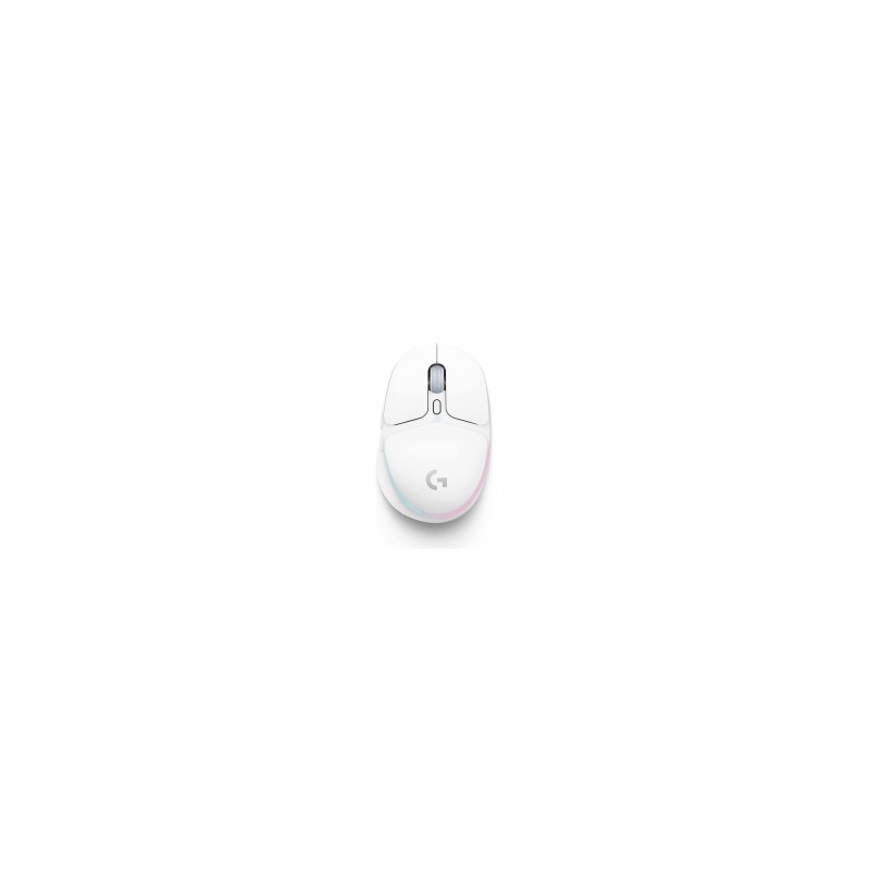 Mouse Logitech G705 Inalámbrico Lightspeed, RGB Ligthsync, 8,200 DPI, Blanco - 910-006366