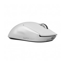 Mouse Logitech G PRO X Superlight Blanco, Lightspeed, Ultra Ligero, Inalámbrico, Sensor Hero 25K - 910-005941