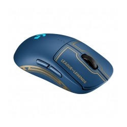 Mouse Logitech G PRO | Edicion Limitada League Of Legends | Lightspeed | Ultra Ligero | Inalámbrico | Sensor Hero 25K - 910-0064