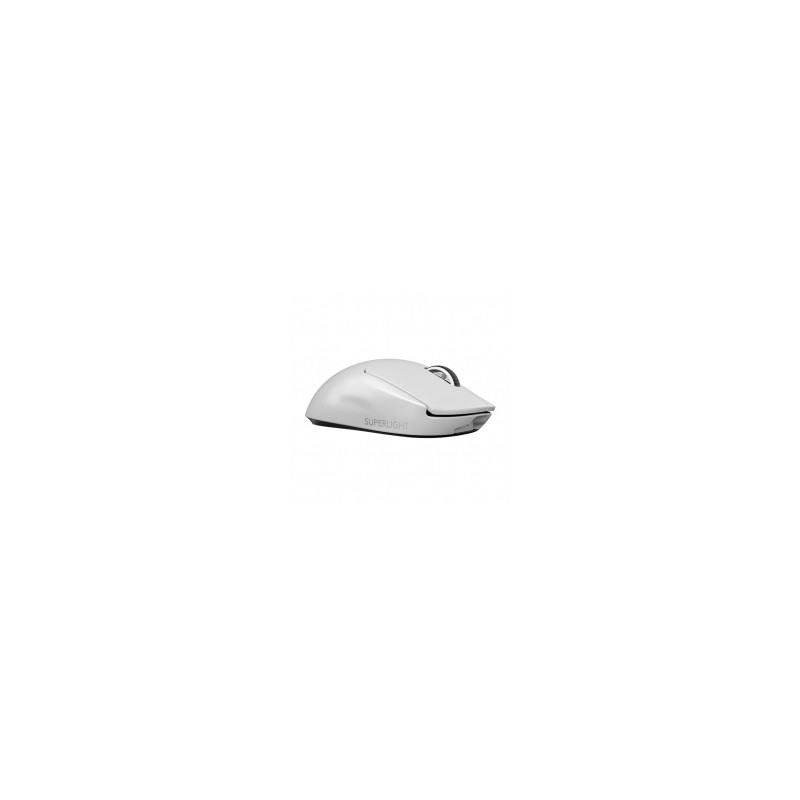 Mouse Logitech G PRO X Superlight 2 Blanco, Lightspeed, Lightforce, Ultra Ligero, Inalámbrico, Sensor Hero 35K - 910-006637