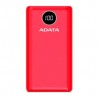 Power Bank Adata P20000QCD Roja, 20000 mAh, Carga rapida, Hasta 3 dispositivos a la vez - AP20000QCD-DGT-CRD