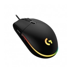 Mouse Logitech G203 Lightsync Negro, Alámbrico, 8,000 DPI - 910-005793