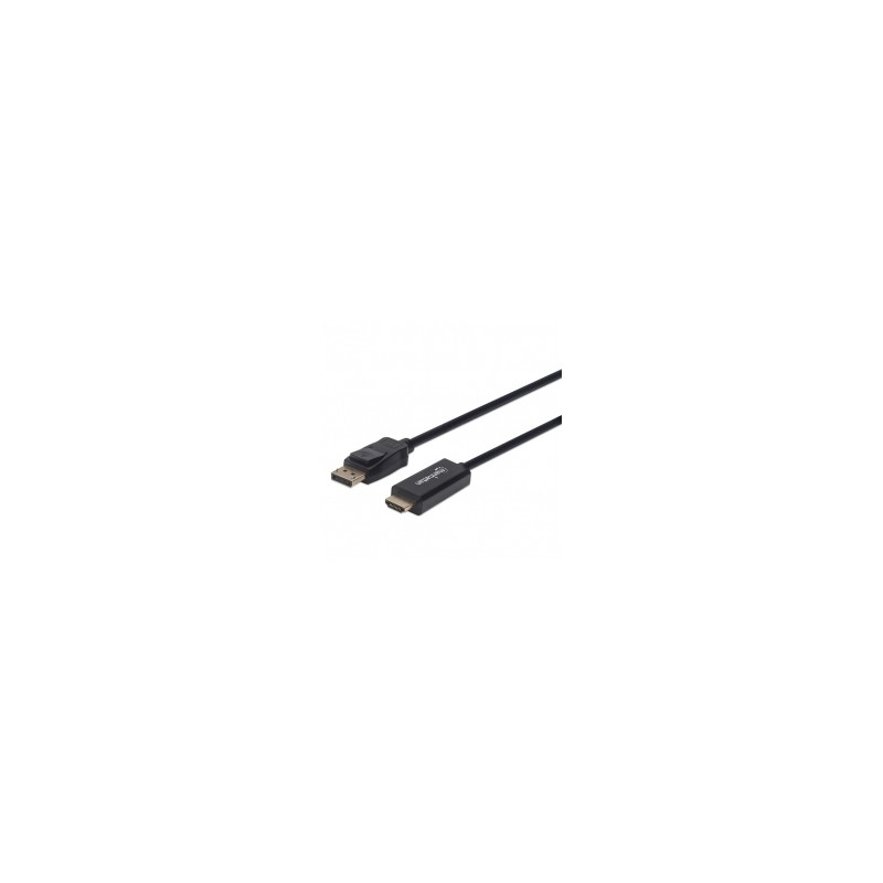 Cable DisplayPort a HDMI Manhattan, 4K, 60Hz - 153201