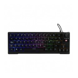 Teclado Gamer 65% Vorago Start The Game KB-506 | 7 Modos de iluminacion | Control de audio