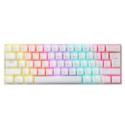 Teclado Gamer Mecanico XPG Summoner Mini | Blanco | Switches Outemu Red | 60% - SUMMONERMINI61RD-WHCES