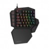 Teclado Mecanico Redragon DITI One-Handed K585RGB, Switches Redragon Brown, Macros personalizables, Reposa muñecas, Ingles - 880