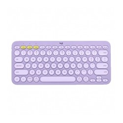 Teclado Logitech K380 Multi-Device Bluetooth Lavander Lemonade - 920-011150