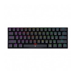 Teclado Gamer Mecanico 60% Redragon Dragonborn K630RGB Black, Switches Redragon Red