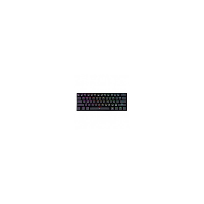 Teclado Gamer Mecanico 60% Redragon Dragonborn K630RGB Black, Switches Redragon Red
