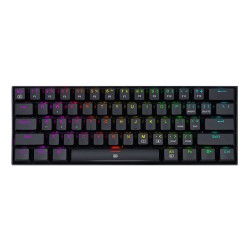 Teclado Gamer Mecanico 60% Redragon Dragonborn K630RGB Black, Switches Redragon Red