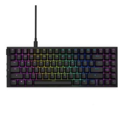 Teclado Mecánico Modular NZXT Function Mini TKL Negro, Switches Gateron Red, RGB, Hot Swap, USB C, Ingles - KB-175US-BR