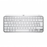 Teclado Logitech MX Keys Mini, Español, Inalámbrico, Gris Palido - 920-010477