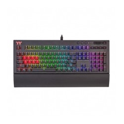 Teclado Mecánico Thermaltake Esports Premium X1, Cherry MX Blue, Español - KB-TPX-BLBRSP-01