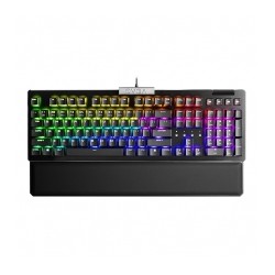 Teclado Mecanico EVGA Z15 RGB, Hot Swappable Switches, Kailh Speed Silver (Linear), Español - 821-W1-15US-KR