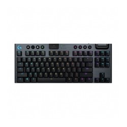 Teclado Mecánico Logitech G915 TKL Negro, GL Tactile, Lightsync RGB, Lightspeed, Bluetooth - 920-009495