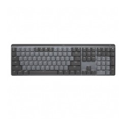 Teclado Mecánico Inalámbrico Logitech MX Mechanical Grafito, Switches Tactil, Logi Bolt USB, Bluetooth - 920-010845