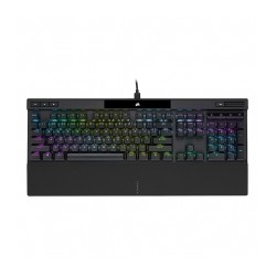 Teclado Corsair K70 RGB Pro con teclas PBT Double Shot Pro, RGB, Alámbrico, Negro, Ingles - CH-9109410-NA