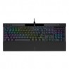 Teclado Corsair K70 RGB Pro con teclas PBT Double Shot Pro, RGB, Alámbrico, Negro, Ingles - CH-9109410-NA