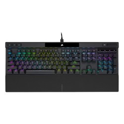 Teclado Corsair K70 RGB Pro con teclas PBT Double Shot Pro, RGB, Alámbrico, Negro, Ingles - CH-9109410-NA