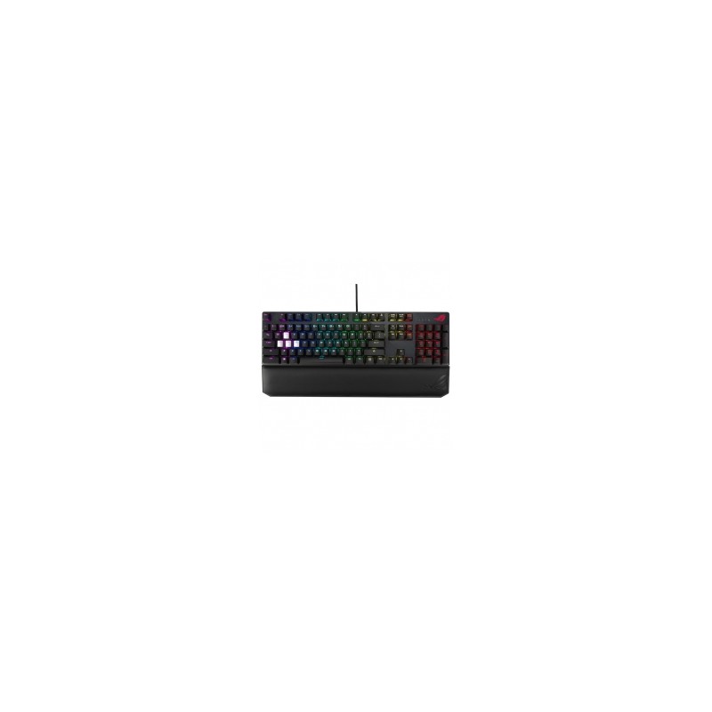 Teclado Mecanico Asus ROG Strix Scope Deluxe, Cherry MX Red, Aura Sync, Ingles - XA04 STRIX SCOPE DX/RD/US
