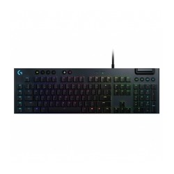 Teclado Mecánico Logitech G815, Switches Low Profile GL Tactil, Lightsync RGB, Ingles- 920-008984