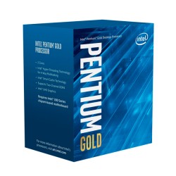 Procesador Intel Pentium Gold G6400, 2 Cores, 4 Threads, Hasta 4.0Ghz, 4Mb, Socket LGA1200, Intel 10th Generación - BX80701G6400