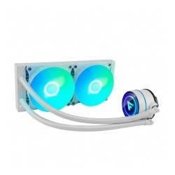 Enfriamiento Liquido GameFactor LQG601-WH RGB, 240mm, Compatible con Socket LGA1700