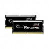 Memoria RAM G.Skill Ripjaws, SO-DIMM, 64GB DDR5 4800Mhz 2x32GB - F5-4800S3838A32GX2-RS