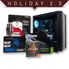 PC Gamer Holiday 2.0 | AMD Ryzen 5 5500 | Nvidia RTX 4060 8GB | 16GB DDR4 | 500 SSD M.2