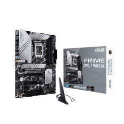 Tarjeta Madre Asus Prime Z790-P WIFI D4, ATX, 12th y 13th Gen Intel, LGA1700, DDR4 5333Mhz OC, x3 M.2, Aura Sync, Wi-Fi 6E, Blue