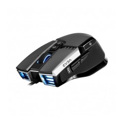 Mouse Gamer EVGA X17 Gray, Alámbrico, 16,000 DPI, 10 Botones, Pixart 3389 Optico - 903-W1-17GR-KR