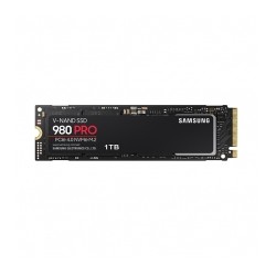 Unidad de Estado Solido SSD NVMe M.2 Samsung 980 Pro, 1TB, 7,000/5,000 MB/s, PCI Express 4.0 - MZ-V8P1T0B/AM