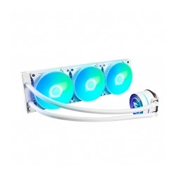 Enfriamiento Liquido GameFactor LQG700-WH RGB, 360mm, Compatible con Socket LGA1700, AM5