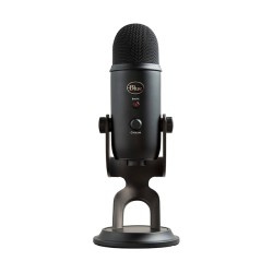 Microfono Blue Yeti Black, Plug-And-Play USB (Logitech)