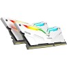 Memoria RAM Teamgroup Night Hawk RGB 16GB 2X8GB 3200MHZ Blanca - TF2D416G3200HC16CDC01