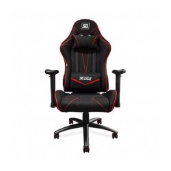 Silla Gamer Vorago Start The Game CGC500-RD, Tela, Reclinable, Negro/Rojo